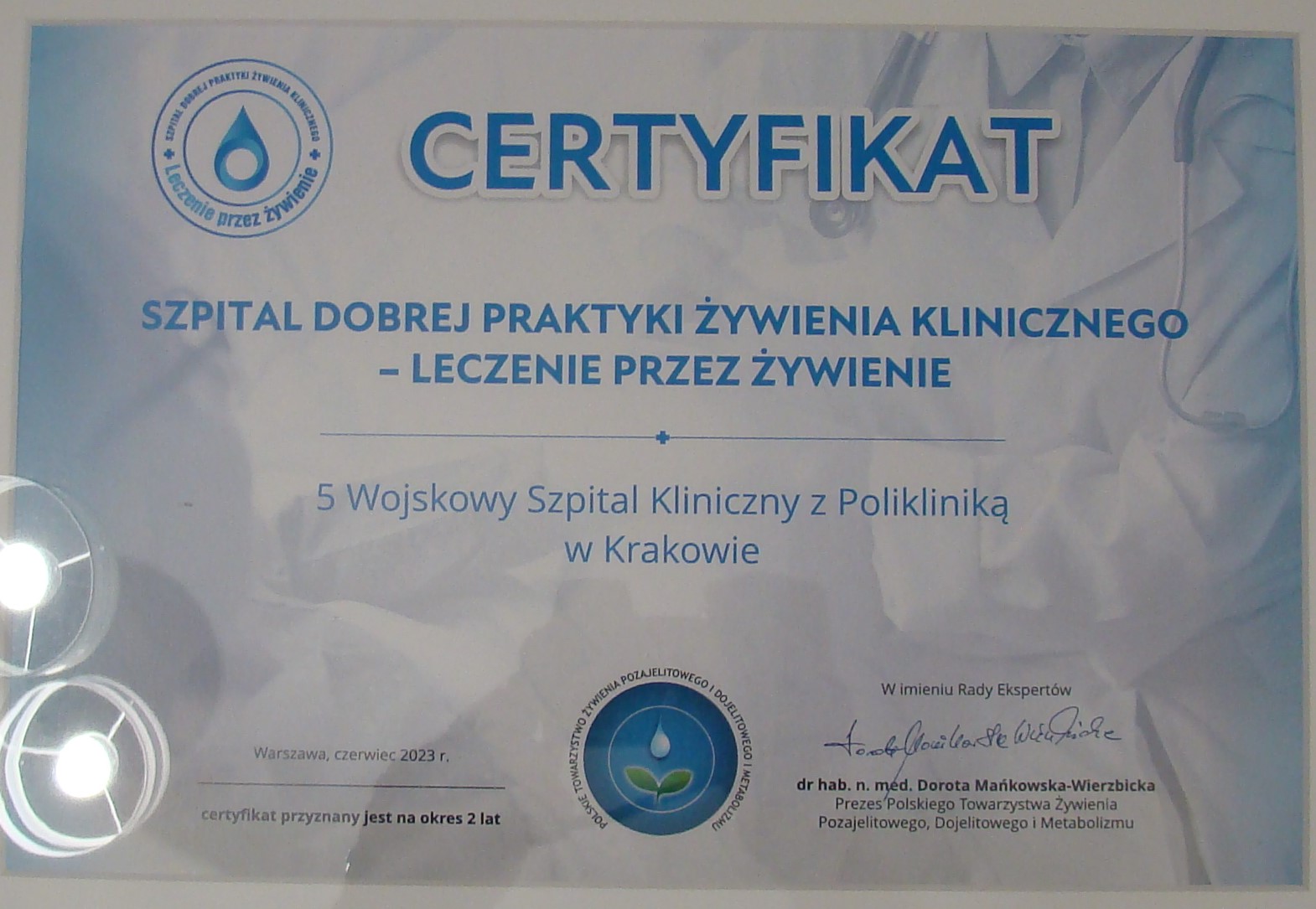 certyfikat 