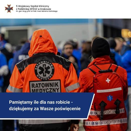 Grafika z napisem: Pamiętamy, ile dla nas robicie. Dziękujemy za Wasze poświęcenie.
