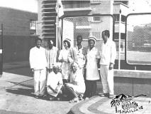 Grupa lekarzy i pielęgniarek – oficerów w Polskiej misji ONZ na Bliskim Wschodzie (fot. archiwalna)