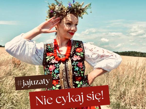 Plakat reklamujący tegoroczną kampanie #jajuzaty