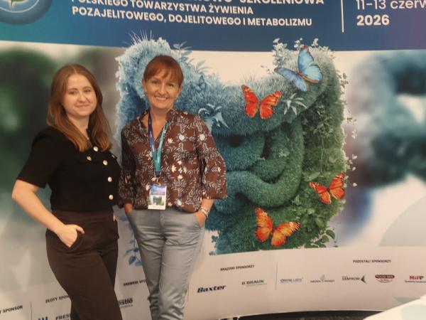 Dietetyczki szpitala wojskowego na XXVIII Zjeździe i XL Międzynarodowej Konferencji Naukowo-Szkoleniowej Polskiego Towarzystwa Żywienia Dojelitowego, Pozajelitowego i Metabolizmu w Jachrance